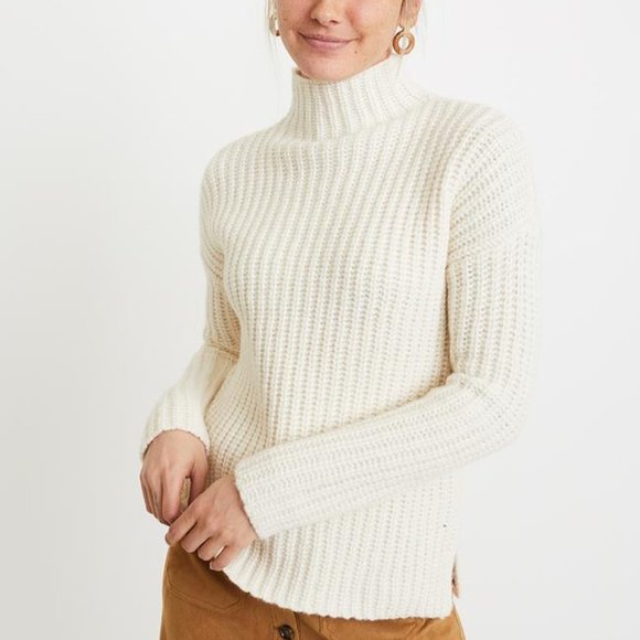 Marine Layer Brandie Funnel Neck Sweater XS - Picture 1 of 8